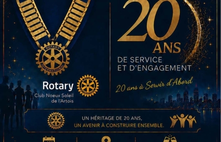 Le R C NOEUX Soleil de l'Artois fête ses 20 ans
                        le lundi  29 juin